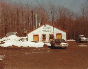 Shaw's new sugar shack circa 1966 - a big step forward in our history