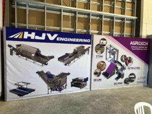 Displays highlight innovations in potato production from HJV Engineering and Argrimech