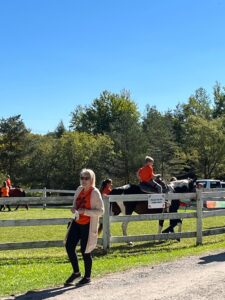 Pony rides at the Enaahtig Healing Lodge and Learning Centre