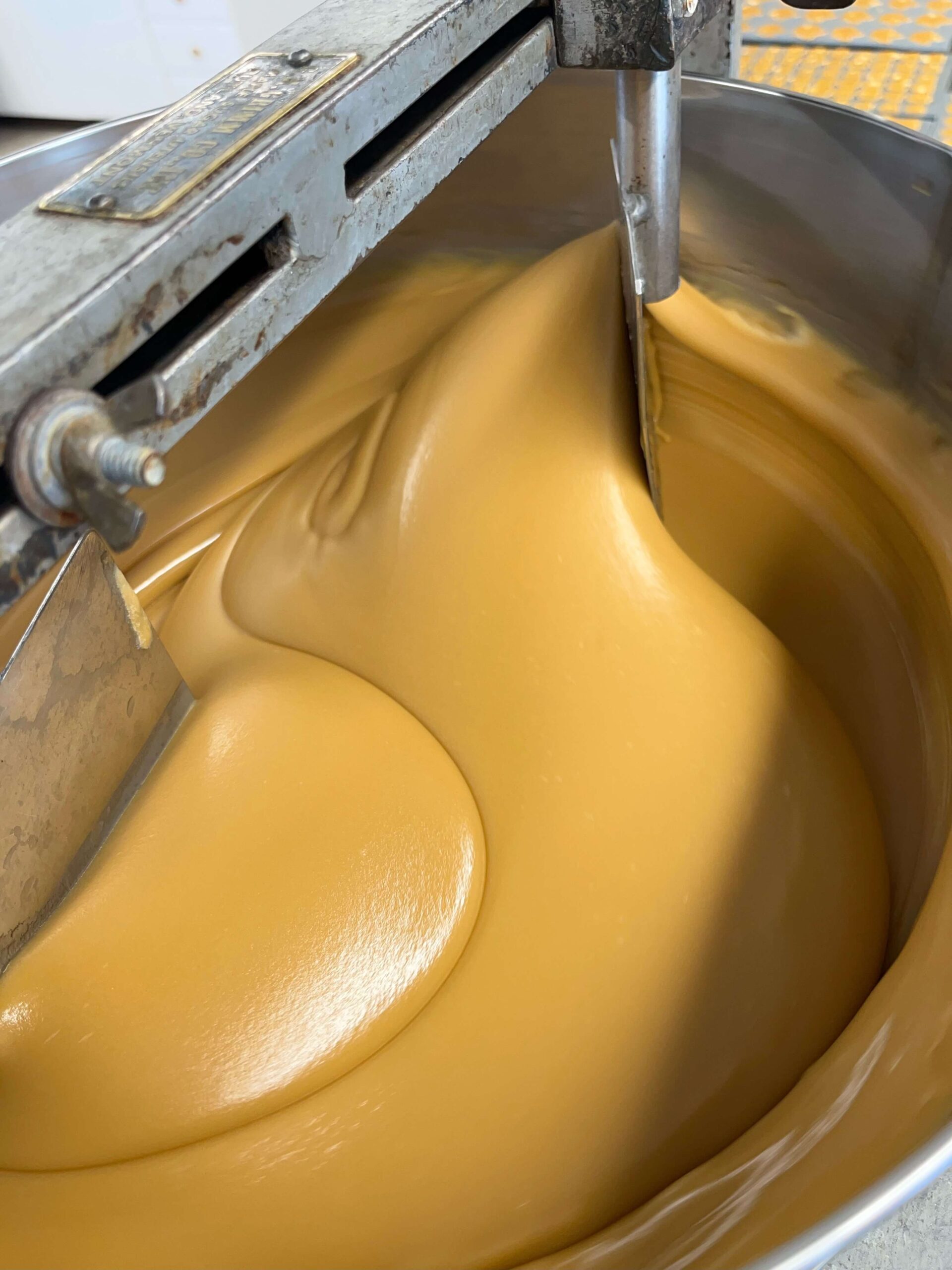 Maple butter reaches the perfect consistency at Shaws