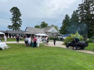 Sturgeon Point GC's Log clubhouse welcomes golfers to the classic